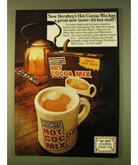 1979 Hershey's Hot Cocoa Mix Ad - It's Hot Stuff - $18.49