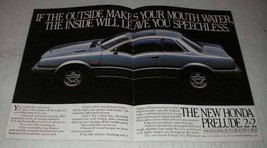 1979 Honda Prelude 2+2 Ad - Makes Your Mouth Water - $18.49