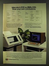 1979 Intecolor 8110 Computer Ad - Draw Conclusions - £14.52 GBP