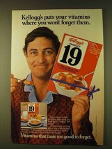 1979 Kellogg&#39;s Product 19 Cereal Ad - Your Vitamins - $18.49