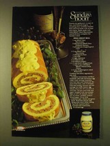 1979 Kraft Mayonnaise Ad - Swiss Omelet Roll Recipe - £14.48 GBP