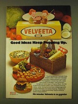 1979 Kraft Velveeta Cheese Spread Ad - ideas Popping Up - £14.45 GBP