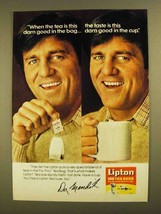 1979 Lipton Tea Ad - Don Meredith - This Darn Good - $18.49