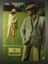 1979 Lyle &amp; Scott Knitwear Ad - Style is Perfection - £14.61 GBP