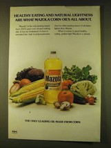 1979 Mazola Corn Oil Ad - Healthy Eating - £13.80 GBP