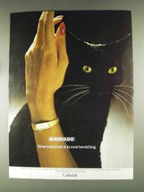 1979 Movado Golden Silhouette Watch Ad - Bewitching - $18.49