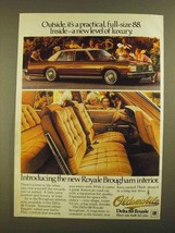 1979 Olsmobile Delta 88 Royale Brougham Ad - Practical - £14.52 GBP