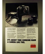 1979 Pentax Auto 110 Camera Ad - It&#39;s About Time - £14.54 GBP