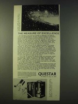 1979 Questar Telescope Ad - The Measure of Excellence - £14.82 GBP