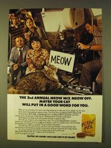 1979 Purina Meow Mix Ad - 2nd Annoual Meow Off - £14.78 GBP