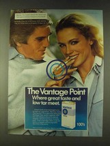 1979 Vantage Cigarettes Ad - The Vantage Point - £14.52 GBP