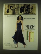 1979 Virginia Slims Cigarettes Ad - Justice Was Blind - £14.56 GBP