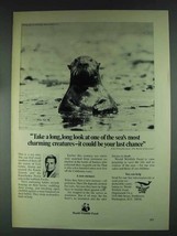 1979 World Wildlife Fund Ad - John Forsythe - $18.49
