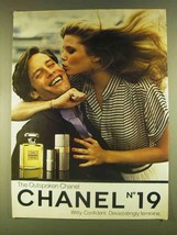 1980 Chanel No 19 Perfume Ad - Outspoken Chanel - £14.82 GBP