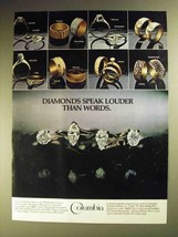 1980 Columbia Diamond Rings Ad - Pastoral, Arondel - $18.49