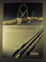 1980 Daiwa Fishing Rods Ad - Dynaflo Guides - £14.58 GBP