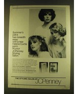 1980 JCPenney Helene Curtis Perm Ad - Hair-Breadth - $18.49