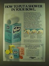 1980 Johnson Wax Befresh! Toilet Bowl Deodorizer Ad - $18.49