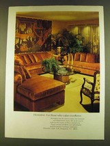1980 Henredon Upholstered &amp; Occasional Furniture Ad - $18.49