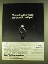 1980 Kay / DeRoy Jewelers Ad - This is the Last Thing - £14.78 GBP