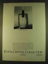 1980 Kosta Boda Goran Warff Candleholder Ad - £14.53 GBP