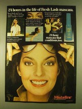 1980 Maybelline Fresh Lash Mascara Ad - 24 Hours Life - £14.78 GBP