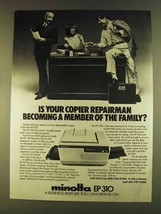 1980 Minolta EP 310 Copier Ad - Your Repairman - $18.49