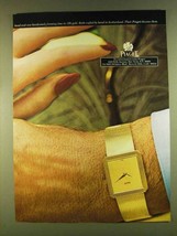 1980 Piaget Watch Ad - Hand and Case in 18K Gold - $18.49
