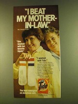 1980 Tide Detergent Ad - I Beat my Mother-in-Law - £14.46 GBP