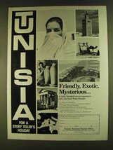 1980 Tunisia National Tourist Office Ad - Exotic - £14.73 GBP