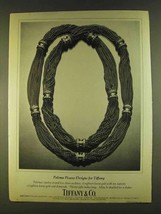 1980 Tiffany &amp; Co. Paloma Picasso Necklace Ad - £14.78 GBP