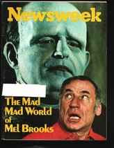 Newsweek 2/17/1975-Mad Mad World of Mel Brooks cover &amp; story-Young Frankenste... - £48.33 GBP