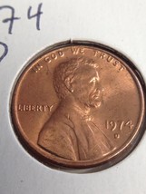 1974 D Lincoln Penny  - £4.79 GBP