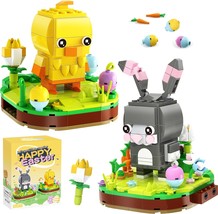 Easter Bunny and Chick Building Blocks Easter Gifts for Boys Girls Easte... - £27.01 GBP