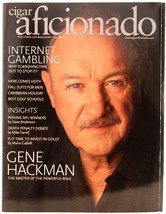 Cigar Aficionado October 2000 Gene Hackman Vol 8 No 6 Churchills Golf Sc... - $8.00
