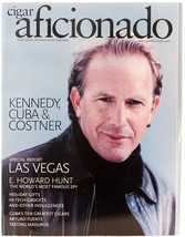 Cigar Aficionado December 2000 Kevin Costner Cuba Las Vegas E Howard Hunt - $8.50