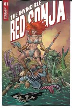 Invincible Red Sonja #01 Cvr A Conner (Dynamite 2021) - £3.64 GBP