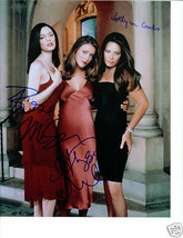 Charmed Cast Signed Autograph Rp Photo Alyssa Milano Rose Mcgowan Holly Combs - £13.36 GBP