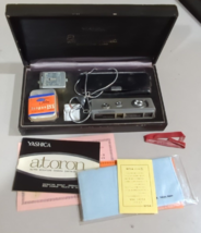 Vtg YASHICA ATORON Miniature Spy Camera, Accessories, Instruction, Japan... - £40.26 GBP