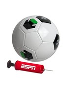 ESPN FC Soccer Ball  Size 5 - with pump Black &amp; White - $353.57 MXN