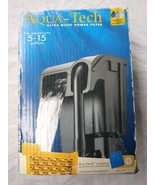 AQUA-TECH 5-15 AQUARIAM  POWER FILTER  For Aquariums 5 to 15 gallons - $14.20