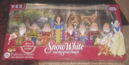 PEZ Disney Snow White And The Seven Dwarfs Collectors Series. Limited - £22.76 GBP