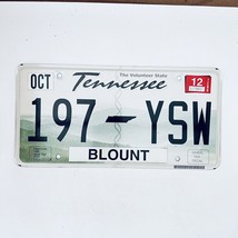 2012 United States Tennessee Blount County Passenger License Plate 197 YSW - £14.85 GBP