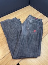 Signum Moss Charcoal Gray Denim Jeans Men&#39;s Size 34X32 Urbanwear HipHop ... - $34.65