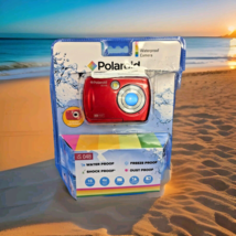 Polaroid iS048 16MP Waterproof Up to 10 ft TAKE VIDEO &amp; PICS UNDERWATER!... - $9.89