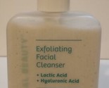 Essential Beauty Exfoliating Facial Cleanser Lactic Acid &amp; Hyaluronic Ac... - $16.95