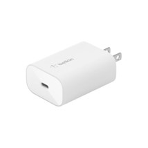Belkin WCA004DQWH 25W USB-C WALL CHARGER WITH PPS (STANDALONE) - $52.44
