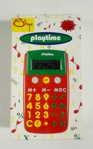 Playtime Junior Calculator Hand-Held &quot;Beep&quot; Sound Vintage &amp; Educational ... - $13.85