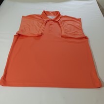 Columbia PFG Perfect Cast Men's L Peach Vented Short Sleeve Polo Shirt FM6016 image 12