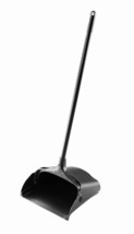 Rubbermaid Commercial Products Dustpan with Long Handle, Plastic, Black, Compati - £33.56 GBP